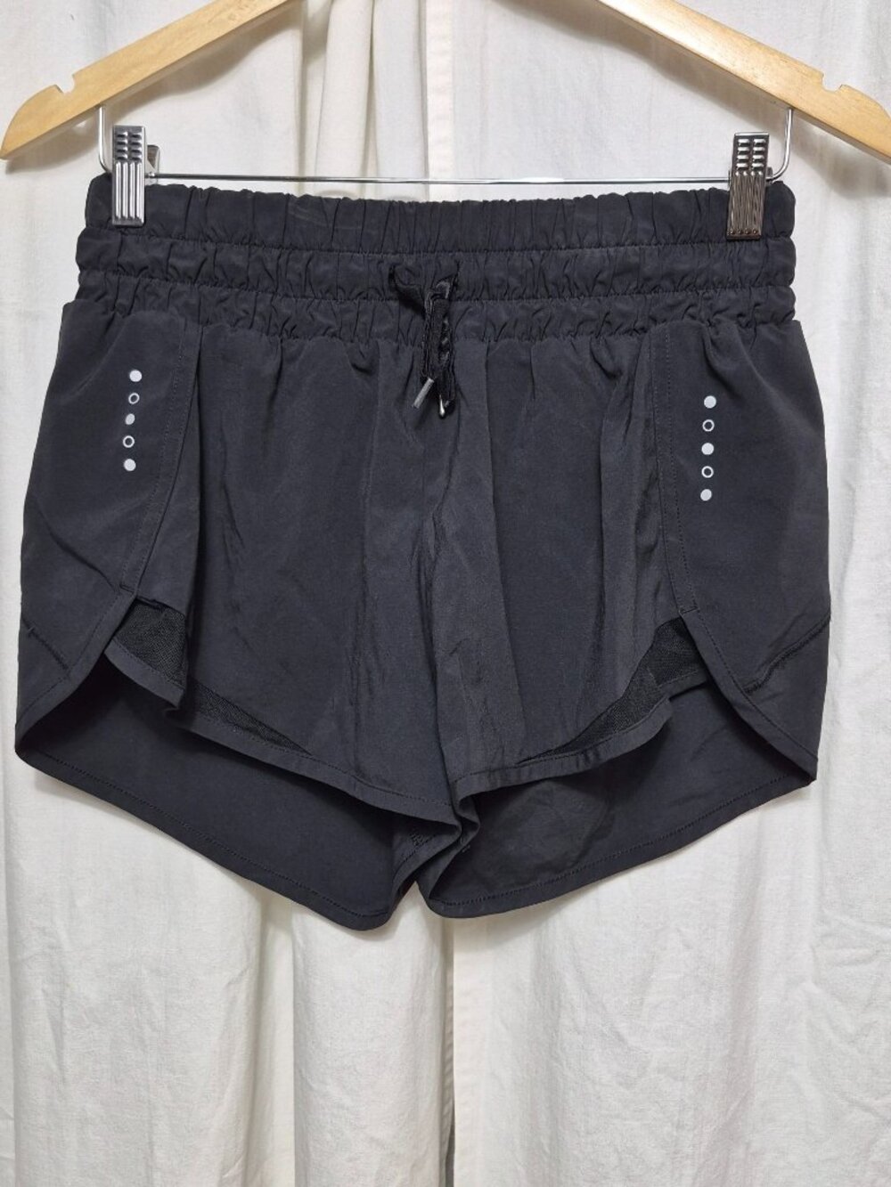 Core 10 Black Small Athleisure Running Gym Training School Shorts
